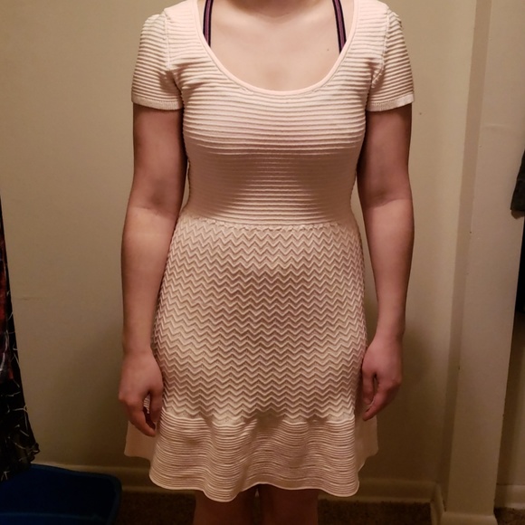 light pink cotton dress